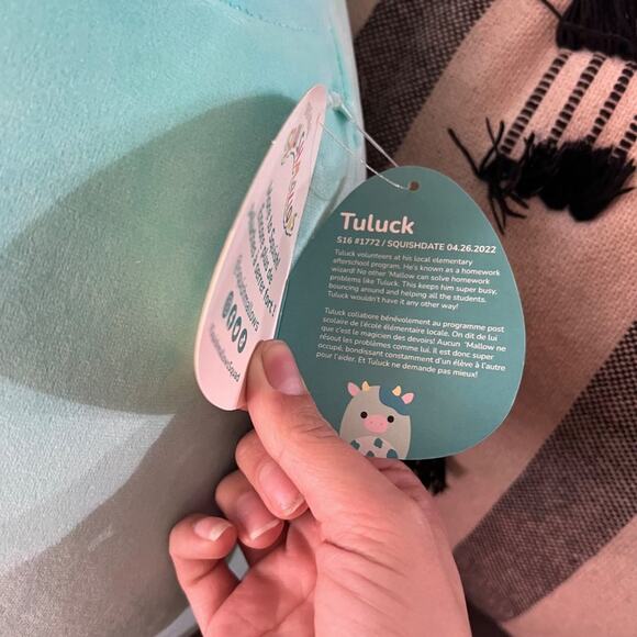 NWT Ultra Rare Tuluck the Cow Squishmallows 16” - Picture 3 of 5